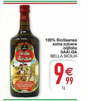 Cora 100% siciliaanse extra zuivere olijfolie saalga aanbieding