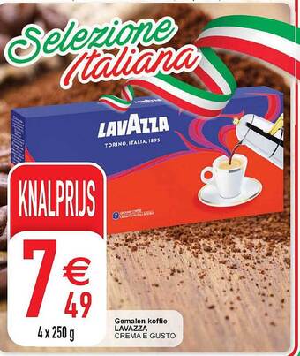 Cora Gemalen koffie lavazza aanbieding