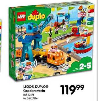 Fun Lego duplo goederentrein aanbieding