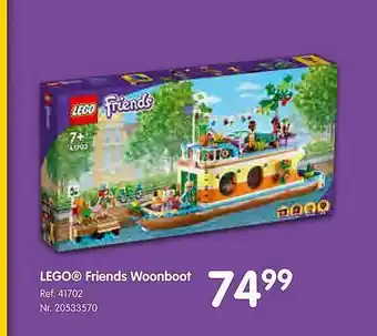 Fun Lego friends woonboot aanbieding
