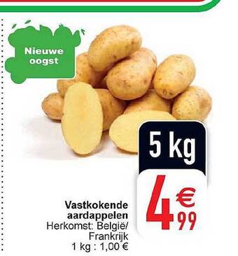 Cora Vastkokende aardappelen aanbieding
