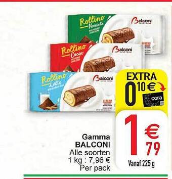 Cora Gamma balconi aanbieding