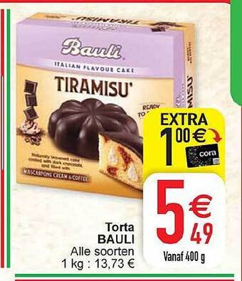 Cora Torta bauli aanbieding