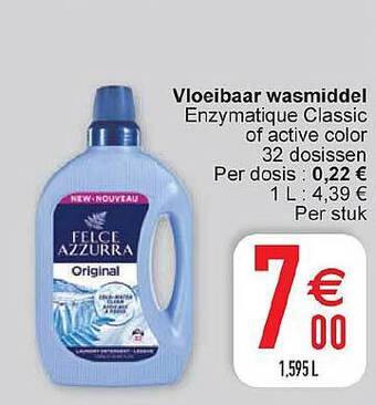 Cora Vloeibaar wasmiddel aanbieding