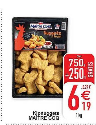 Cora Kipnuggets maître coq aanbieding