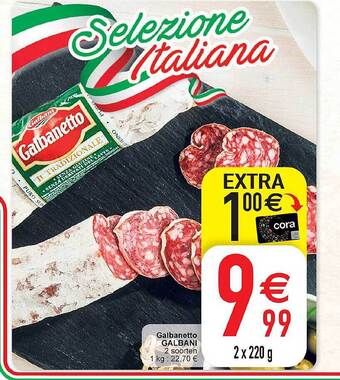 Cora Galbanetto galbani aanbieding