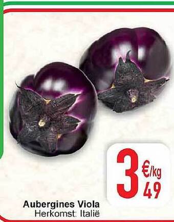 Cora Aubergines viola aanbieding