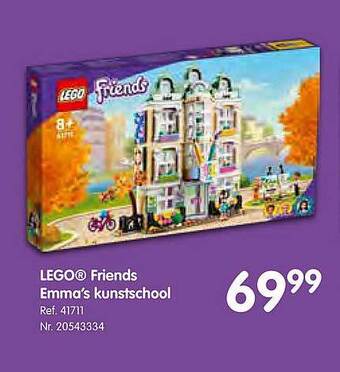 Fun Lego friends emma's kunstschool aanbieding