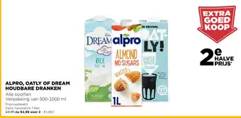 Jumbo Alpro, oatly of dream houdbare dranken aanbieding