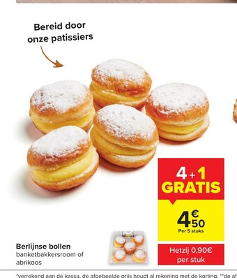 Carrefour Berlijnse bollen aanbieding