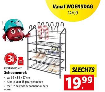 Lidl Schoenenrek aanbieding