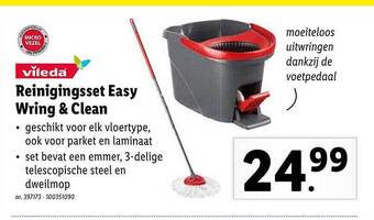 Lidl Reinigingsset easy wring & clean aanbieding