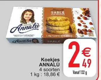 Cora Annalù Koekjes aanbieding