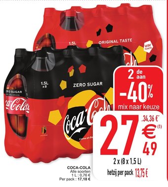Cora Coca-Cola aanbieding