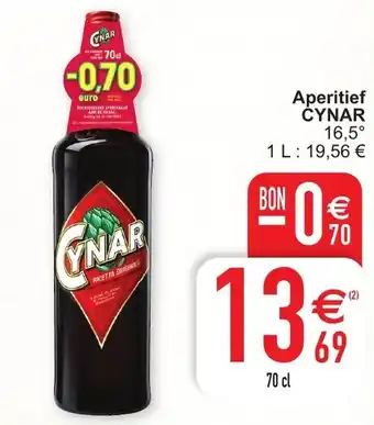 Cora Cynar Aperitief aanbieding