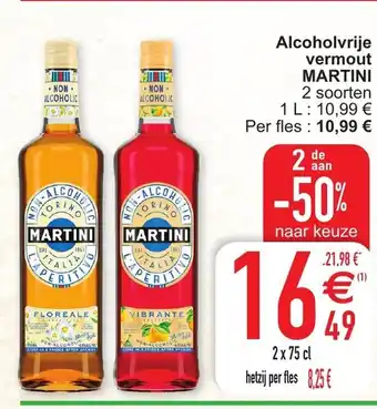 Cora Martini Alcoholvrije vermout aanbieding