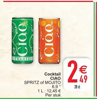 Cora Ciao Cocktail aanbieding
