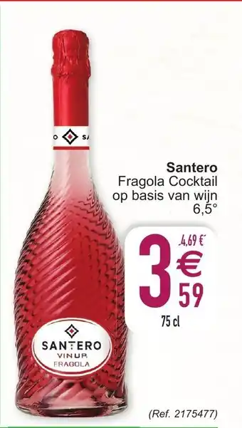 Santero Fragola Cocktail