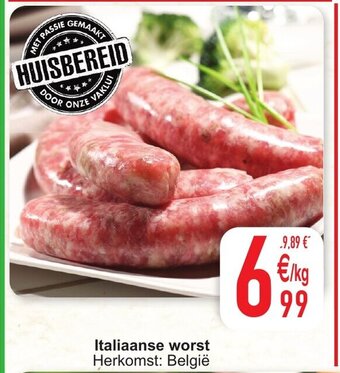 Cora Italiaanse worst aanbieding