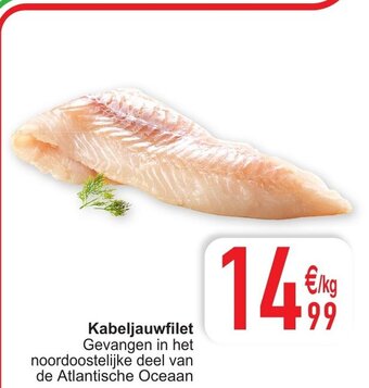 Cora Kabeljauwfilet aanbieding