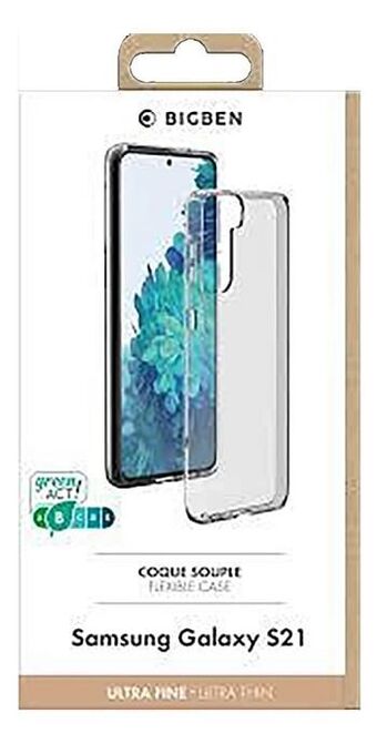 Dreamland bigben cover Silisoft voor Samsung Galaxy S21 transparant aanbieding