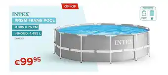 Euroshop Intex Prism Frame Pool aanbieding