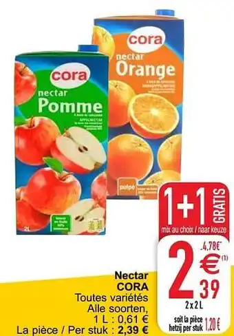 Cora Nectar cora 2L aanbieding