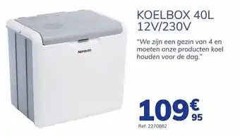Auto5 Koelbox 40l 12v/230v aanbieding