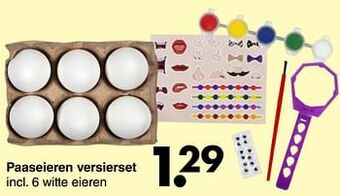 Paaseieren versierset