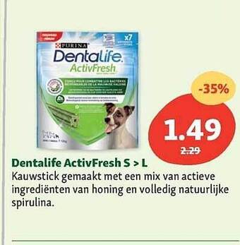 Maxi Zoo Dentalife activfresh aanbieding