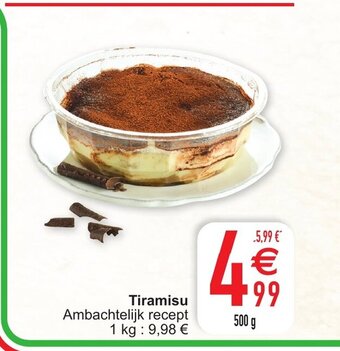 Cora Tiramisu aanbieding