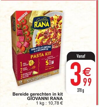 Cora Giovanni Rana Bereide gerechten in kit aanbieding