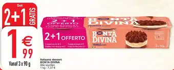 Cora Italiaans dessert bonta divina 90g aanbieding