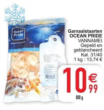 Cora Garnaalstaarten ocean pride 800g aanbieding