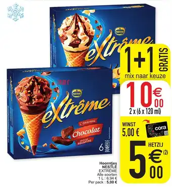 Cora Hoorntjes nestle 120ml aanbieding