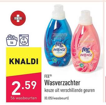 ALDI Wasverzachter aanbieding