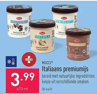 ALDI Italiaans premiumijs aanbieding
