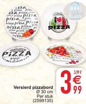 Cora Versierd pizzabord 30cm aanbieding
