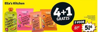 Kruidvat Ella's kitchen 4+1 gratis aanbieding