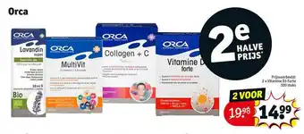 Kruidvat Orca vitamine aanbieding