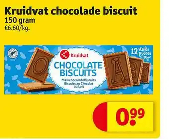 Kruidvat chocolade biscuit