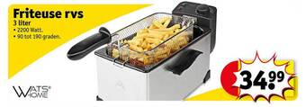 Kruidvat Friteuse rvs aanbieding