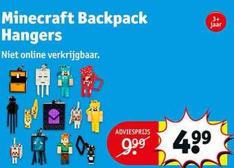 Minecraft backpack hangers