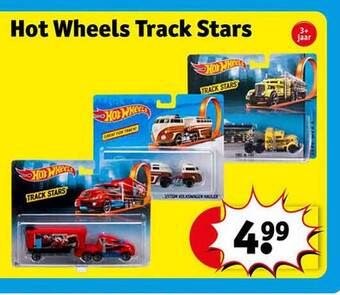 Kruidvat Hot wheels track stars aanbieding