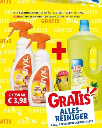 Lidl Allesreiniger aanbieding
