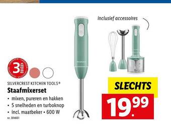 Lidl Staafmixerset aanbieding