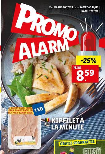 Lidl Kipfilet à la minute aanbieding
