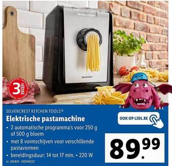 Elektrische pastamachine