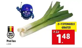 Lidl Prei los aanbieding