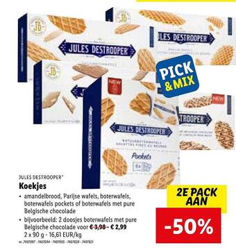 Lidl Koekjes aanbieding